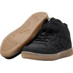 Reduzierte Schwarze Streetwear Hummel Camden High Top Sneaker & Sneaker Boots mit Klettverschluss aus Leder atmungsaktiv für Kinder Größe 38 für den für den Winter 