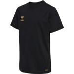 Schwarze Casual Hummel Kinder T-Shirts mit Insekten-Motiv aus Baumwolle Größe 128 