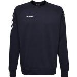 Marineblaue Business Hummel Go Herrensweatshirts mit Insekten-Motiv Größe S 