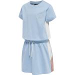 Blaue Bestickte Kurzärmelige Hummel Bio Bestickte Kinderkleider mit Insekten-Motiv Größe 116 für den für den Sommer 