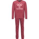 Rote Hummel Bio Kinderschlafanzüge & Kinderpyjamas mit Insekten-Motiv aus Jersey Größe 110 