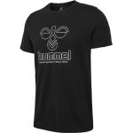 Reduzierte Schwarze Hummel Rundhals-Ausschnitt T-Shirts mit Insekten-Motiv aus Baumwolle für Herren Größe L 