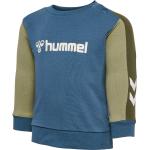 Blaue Hummel Bio Kindersweatshirts mit Insekten-Motiv für Babys Größe 74 