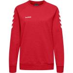 Rote Business Hummel Go Damensweatshirts mit Insekten-Motiv Größe XS 