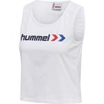 Weiße Hummel Cropped Shirts mit Insekten-Motiv aus Baumwolle Cropped für Damen Größe XL für den für den Sommer 
