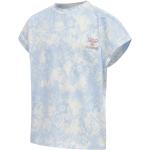 Blaue Blumenmuster Elegante Kurzärmelige Hummel Bio Kinder T-Shirts mit Insekten-Motiv aus Jersey Größe 122 für den für den Sommer 