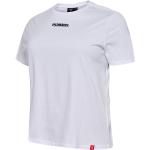 Weiße Hummel Legacy T-Shirts mit Insekten-Motiv aus Jersey für Damen Größe 3 XL Große Größen 