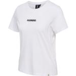 Weiße Hummel Legacy T-Shirts mit Insekten-Motiv aus Jersey für Damen Übergrößen Große Größen 