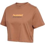 Pinke Casual Hummel T-Shirts mit Insekten-Motiv Größe L 