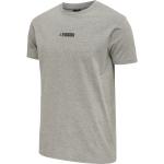 Graue Streetwear Kurzärmelige Hummel T-Shirts mit Insekten-Motiv aus Jersey Größe 3 XL 