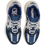 Blaue Hummel Low Sneaker aus Veloursleder Größe 43 