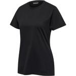 Reduzierte Schwarze Kurzärmelige Hummel Bio T-Shirts mit Insekten-Motiv für Damen Größe XL 