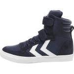 Blaue Hummel Stadil High Top Sneaker & Sneaker Boots mit Schnürsenkel aus Veloursleder für Kinder Größe 27 
