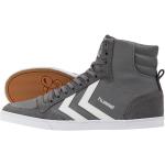 Graue Hummel Stadil High Top Sneaker & Sneaker Boots aus Veloursleder für Kinder Größe 39 