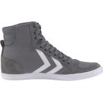 Graue Hummel Stadil High Top Sneaker & Sneaker Boots aus Veloursleder für Kinder Größe 40 