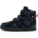 Schwarze High Top Sneaker & Sneaker Boots mit Klettverschluss in Normalweite aus Veloursleder für Kinder Größe 27 