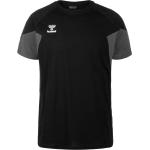 Reduzierte Anthrazitfarbene Hummel T-Shirts mit Insekten-Motiv für Herren Größe 3 XL 