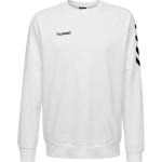 Reduzierte Weiße Sportliche Hummel Go Kindersweatshirts mit Insekten-Motiv aus Baumwolle für Jungen Größe 116 