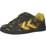 Reduzierte Schwarze Hummel Batman Low Sneaker für Kinder Größe 28 mit Absatzhöhe bis 3cm für den für den Herbst 