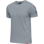 Graue Hummel Legacy T-Shirts mit Insekten-Motiv aus Jersey für Herren Größe M 