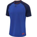 Reduzierte Blaue Gestreifte Maritime Hummel T-Shirts mit Insekten-Motiv aus Jersey für Herren Größe M 