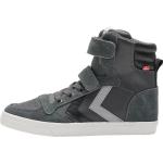 Graue Hummel Stadil High Top Sneaker & Sneaker Boots mit Insekten-Motiv mit Schnürsenkel aus Leder für Kinder Größe 33 