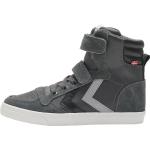 Graue Hummel Stadil High Top Sneaker & Sneaker Boots mit Schnürsenkel aus Leder für Kinder Größe 33 