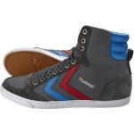 Graue Hummel Stadil High Top Sneaker & Sneaker Boots aus Veloursleder für Kinder Größe 40 