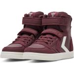 Braune Hummel Stadil High Top Sneaker & Sneaker Boots mit Klettverschluss aus Leder für Kinder Größe 28 