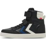 Schwarze Hummel Stadil High Top Sneaker & Sneaker Boots mit Klettverschluss aus Veloursleder für Kinder Größe 34 