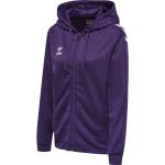 Violette Hummel Sport Zip Hoodies & Sweatjacken mit Insekten-Motiv mit Reißverschluss aus Polyester mit Kapuze für Damen Größe XL 