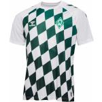 hummel SV Werder Bremen Pre-Game Trikot 2023/24 Kinder 9001 - white w/o sponsor 152