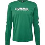 Reduzierte Grüne Langärmelige Hummel Legacy T-Shirts mit Insekten-Motiv aus Baumwolle für Herren Größe S 