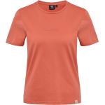 Reduzierte Aprikose Hummel Legacy T-Shirts mit Insekten-Motiv aus Baumwolle für Damen Größe XS 