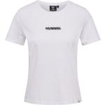 Reduzierte Weiße Hummel Legacy T-Shirts mit Insekten-Motiv aus Baumwolle für Damen Größe L 