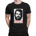 Humorvolle Bud-T-Shirts für Unisex-Rundkragen-Baumwoll-T-Shirt Bud Spencer und Terence Hill Kurzarm-T-Shirt 4XL 5XL Kleidung