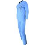 Pyjama Herren Schlafanzug Nachtwäsche Hausanzug Sleepwear 100% Baumwolle M L XL XXL 3XL