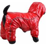 Rote  Regenmäntel & Regencapes für Hunde 