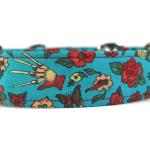 Freddy Und Blumen Hundehalsband - Personalisiertes Tierzubehör Martingale