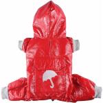 Rote DoggyDolly  Regenmäntel & Regencapes für Hunde 