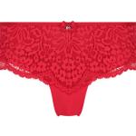 Rote Sexy Hunkemöller Rose Damenunterhosen aus Spitze Größe 3 XL 