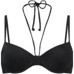 Schwarze Sexy Hunkemöller Bikini-Tops aus Polyamid in 65F mit Bügel für Damen für den für den Sommer 