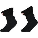 Hunter Stiefel-Socken in Schwarz | Größe L