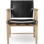Schwarze Moderne Designer Stühle aus Massivholz mit Armlehne 