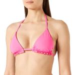 Rosa Hurley Bikini-Tops mit Rüschen für Damen Größe S 