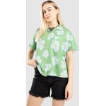 Grüne Streetwear Hurley Leinenhemden aus Leinen für Damen Größe XS 