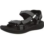 Schwarze Hush Puppies Outdoor-Sandalen für Damen Größe 38 für den für den Sommer 