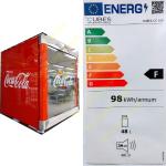 HUSKY Kühlschrank Coca Cola Design HUS-CC165 Cool ICE CUBE Mini Bar Kühl Würfel