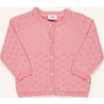 Pinke Hust & Claire Kinderübergangsjacken mit Knopf aus Baumwolle Größe 110 
