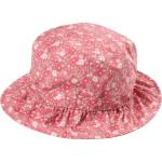 Pinke Blumenmuster Kindersonnenhüte & Kindersommerhüte aus Baumwolle 50 Größe 50 für den für den Sommer 